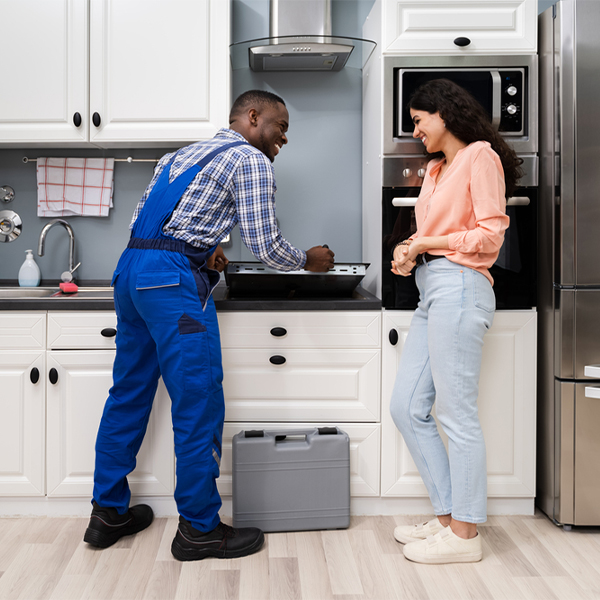 how long does it typically take to complete cooktop repair services in Wampum PA